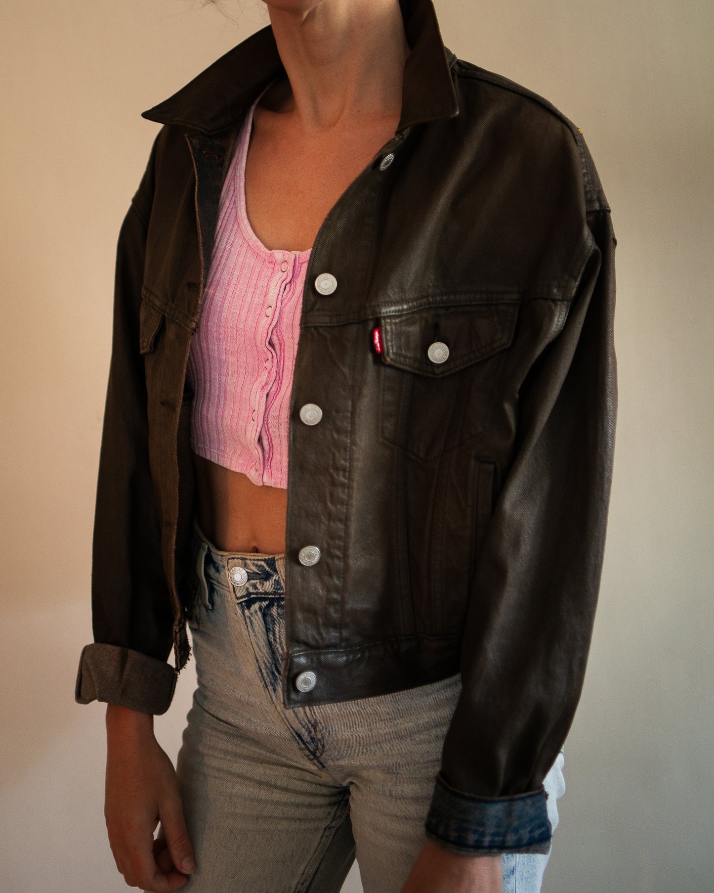 Waxed Denim Aurora Jacket