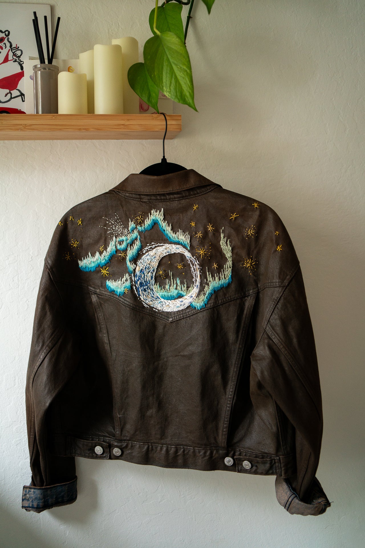 Waxed Denim Aurora Jacket