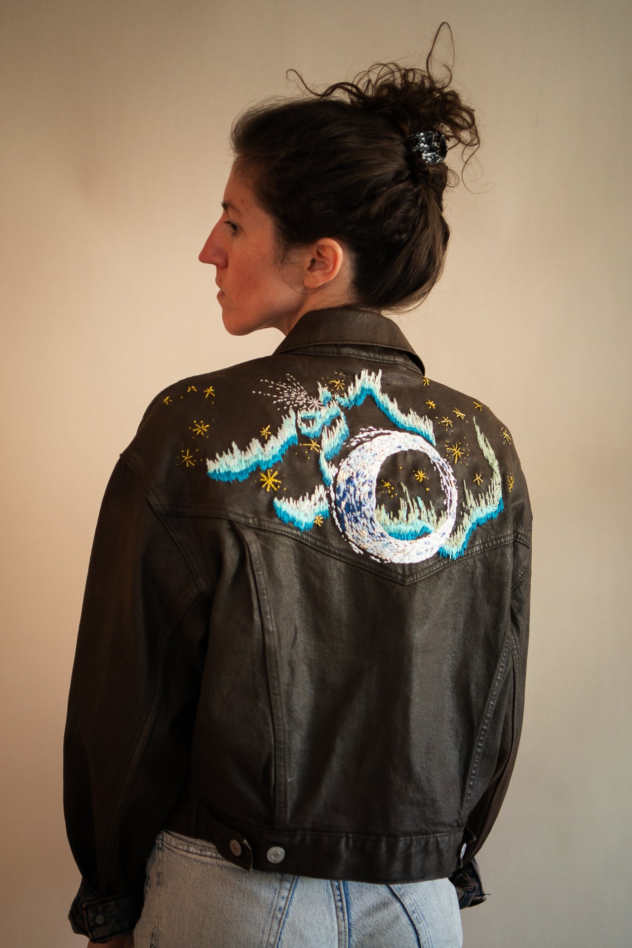 Waxed Denim Aurora Jacket