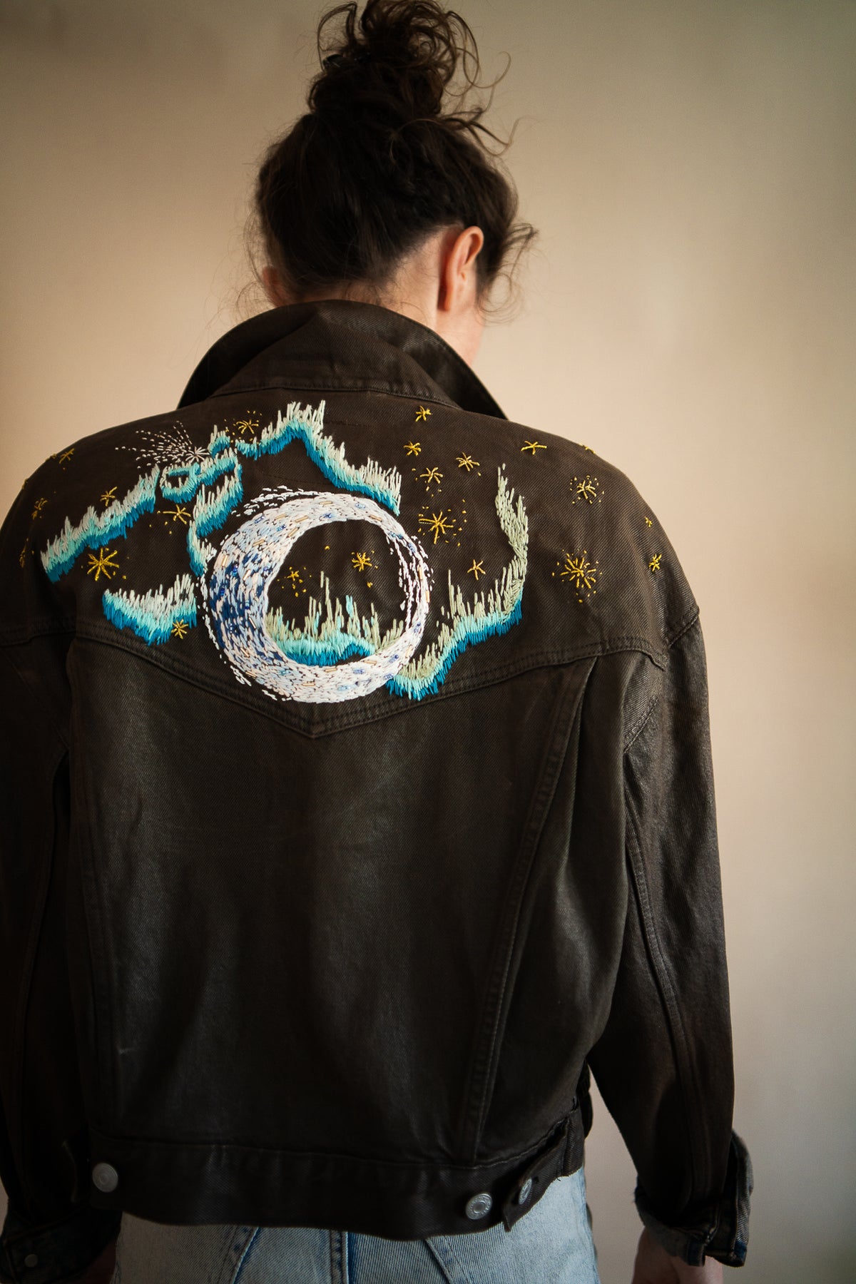 Waxed Denim Aurora Jacket